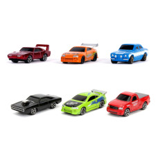 Fast & Furious - Nano Hollywood Rides Vehicle (Set of 6)