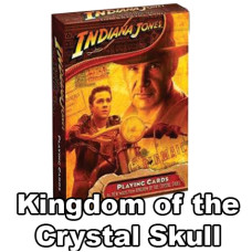 Indiana Jones and the Kingdom of the Crystal Skull - Playing Cards