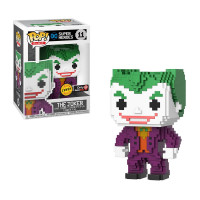 Pop! Bundles - 8 Bit Metallic Chase Joker Pop! Vinyl Figure