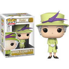 Royal Family - Queen Elizabeth II in Green Dress Pop! Vinyl Figure