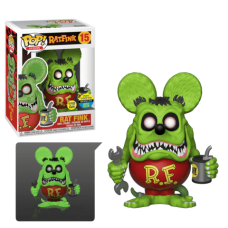 Rat Fink - Glow in the Dark Rat Fink Pop! Vinyl Figure (2019 Summer Convention Exclusive)