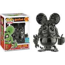 Rat Fink - Rat Fink Grey Chrome Pop! Vinyl Figure (2019 Summer Convention Exclusive)