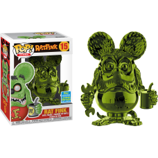 Rat Fink - Rat Fink Green Chrome Pop! Vinyl Figure (2019 Summer Convention Exclusive)