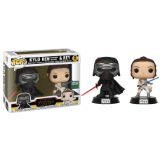 Star Wars Episode IX: The Rise Of Skywalker -  Kylo Ren (Supreme Leader) & Rey Pop! Vinyl Figure 2-pack