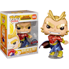 My Hero Academia - Silver Age All Might Metallic Pop! Vinyl Figure (Barnes and Noble Exclusive)