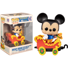 Disneyland: 65th Anniversary - Mickey Mouse on the Casey Jr. Circus Train Attraction Pop! Vinyl Figure