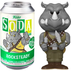 Teenage Mutant Ninja Turtles - Rocksteady Vinyl SODA Figure in Collector Can