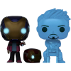 Avengers 4: Endgame - Hologram Tony Stark & Morgan with Helmet Glow in the Dark Pop! Vinyl Figure 2-Pack