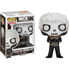 My Chemical Romance - Gerard Way The Black Parade Skeleton Face Pop! Vinyl Figure ***NON MINT BOX***