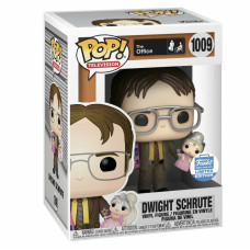 The Office - Dwight Schrute with Princess Unicorn Doll Pop! Vinyl Figure (Popcultcha Exclusive)