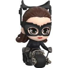 Batman: The Dark Knight Rises - Catwoman with Batpod Cosbaby (S) Hot Toys Figure Collectible Set