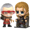 Thor 3: Ragnarok - Thor & Stan Lee Cameo Cosbaby (S) Hot Toys Figure 2-Pack