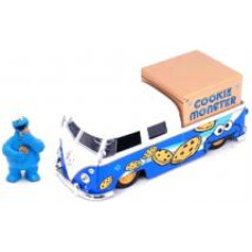 Sesame Street - '63 VW Bus w/Cookie Monster 1:24 Scale Hollywood Ride