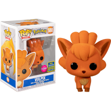 Pokemon - Vulpix Flocked Pop! Vinyl Figure (2020 Summer Convention Exclusive)