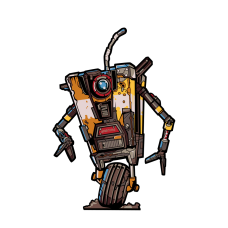 Borderlands 3 - Claptrap (251)  FigPin Enamel Pin