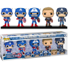 Marvel: Year Of The Shield - Captain America Through the Ages Pop! Vinyl Figure 5-Pack