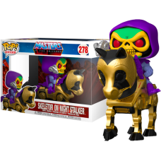 Masters of the Universe - Skeletor with Night Stalker Pop! Rides Vinyl Figure