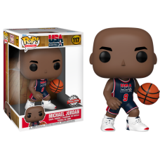 NBA Basketball - Michael Jordan 1992 Team USA Blue Jersey 10 Inch Pop! Vinyl Figure