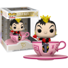 Walt Disney World: 50th Anniversary - Queen of Hearts with Mad Tea Party Teacup Attraction Pop! Rides Vinyl Figure