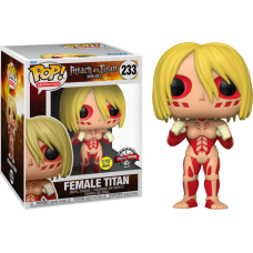 Attack on Titan - Female Titan Glow in the Dark 6 Inch Super Sized Pop! Vinyl Figure