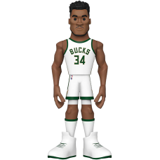 NBA Basketball - Giannis Antetokounmpo Milwaukee Bucks 12 Inch Gold Premium Vinyl Figure