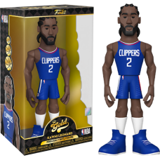 NBA Basketball - Kawhi Leonard Los Angeles Clippers Home Jersey 12 Inch Gold Premium Vinyl Figure