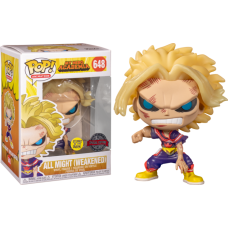 My Hero Academia - All Might Weakened Glow in the Dark Pop! Vinyl Figure