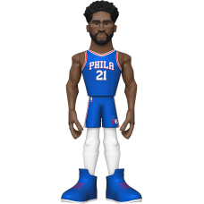 NBA Basketball - Joel Embiid Philadelphia 76ers 12 Inch Gold Premium Vinyl Figure