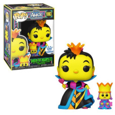 Alice in Wonderland - Black Light Queen of Hearts Pop! Vinyl Figure (Funko Shop Exclusive)