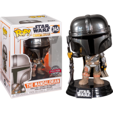 Star Wars: The Mandalorian - The Mandalorian Chrome Pop! Vinyl Figure