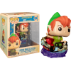 Peter Pan - Peter Pan with the Peter Pan’s Flight Attraction Disneyland 65th Anniversary Pop! Rides Vinyl Figure