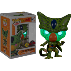 Dragon Ball Z - Cell First Form Glow in the Dark Pop! Vinyl Figure