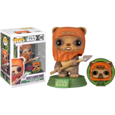 Star Wars: Across the Galaxy - Wicket W. Warrick Endor Pop! Vinyl Figure with Enamel Pin