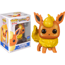 Pokemon - Flareon Diamond Glitter Pop! Vinyl Figure (2021 Wondrous Convention Exclusive)