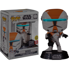 Star Wars: Republic Commando - Boss Glow in the Dark Pop! Vinyl Figure *non-mint box*