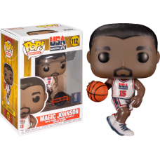 NBA Basketball - Magic Johnson 1992 Team USA Jersey Pop! Vinyl Figure