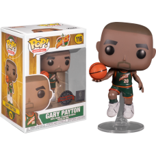 NBA Basketball - Gary Payton Seattle SuperSonics 1996 Away Jersey Pop! Vinyl Figure