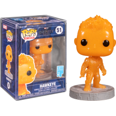 Avengers 4: Endgame - Hawkeye Orange Infinity Stone Artist Series Pop! Vinyl Figure with Pop! Protector