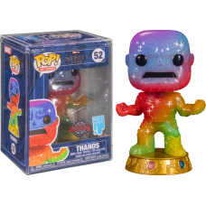 Avengers 4: Endgame - Thanos Infinity Stone Metallic Artist Series Pop! Vinyl Figure with Pop! Protector