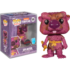 Teenage Mutant Ninja Turtles II: The Secret of the Ooze - Splinter Artist Series Pop! Vinyl Figure with Pop! Protector