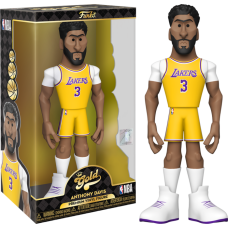 NBA Basketball - Anthony Davis L.A. Lakers 12 Inch Gold Premium Vinyl Figure