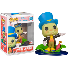 Pinocchio - Jiminy Cricket on Leaf Pop! Vinyl Figure