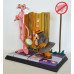 The Pink Panther - Pink Panther and The Inspector 16 Inch Diorama Statue