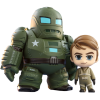 Marvel: What If…? - The Hydra Stomper & Steve Rogers Cosbaby (S) Hot Toys Figure