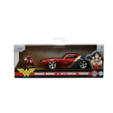 DC Comics - 1972 Pontiac Firebird with Wonder Woman 1:32 Scale