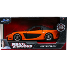 The Fast and the Furious: Tokyo Drift - Han’s 1997 Mazda RX-7 1/32 Scale Metals Die-Cast Vehicle Replica