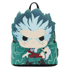 My Hero Academia - Pop! Deku Infinity Cosplay Glow in the Dark 10 Inch Faux Leather Mini Backpack