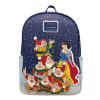 Snow White and the Seven Dwarfs (1937) - Holiday 12 Inch Faux Leather Mini Backpack