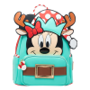 Disney - Minnie Reindeer Cosplay Light Up 10 Inch Faux Leather Mini Backpack