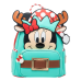 Disney - Minnie Reindeer Cosplay Light Up 10 Inch Faux Leather Mini Backpack